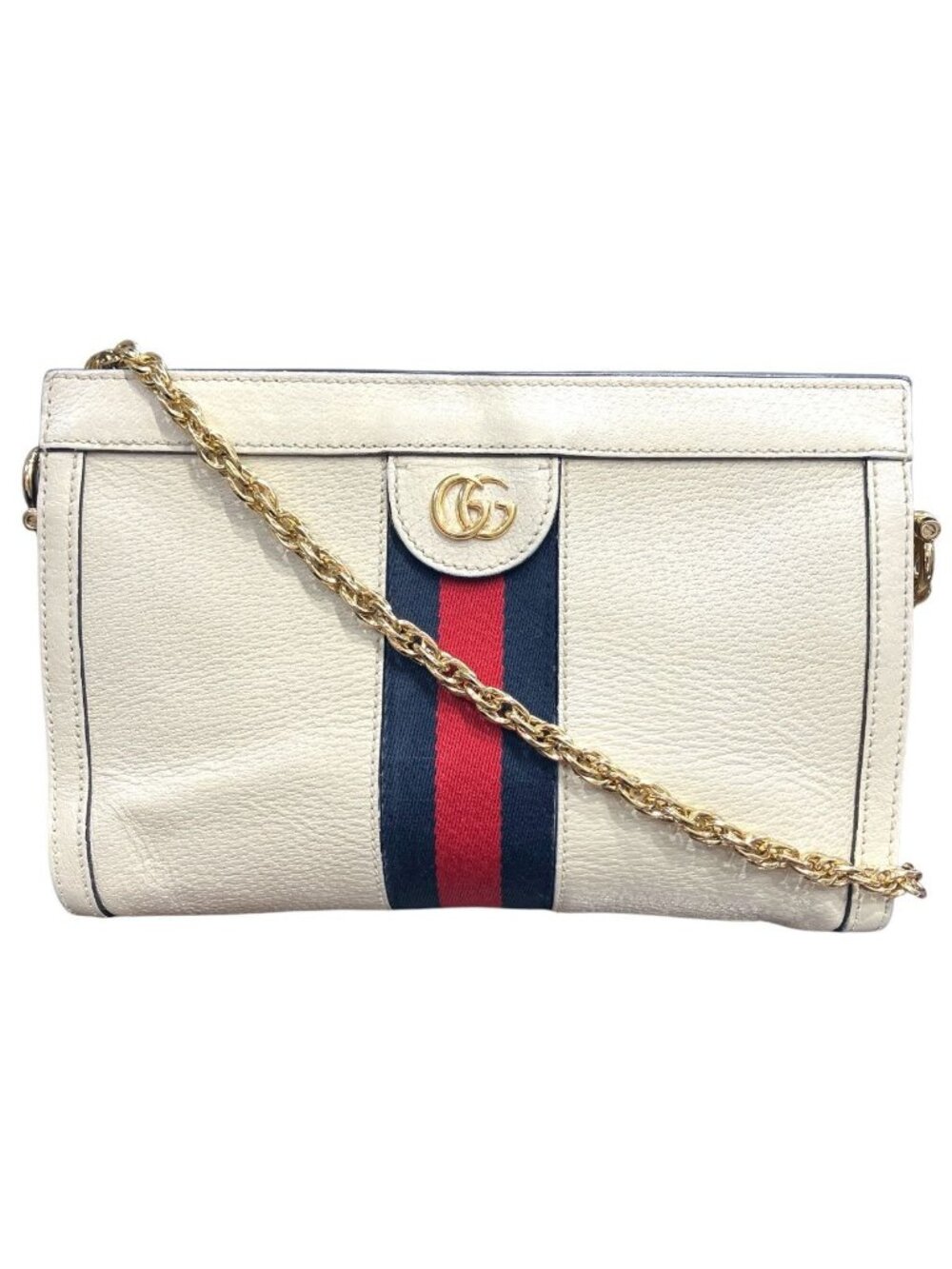 Gucci Ophidia GG Small Sherry Line Shoulder Bag Leather